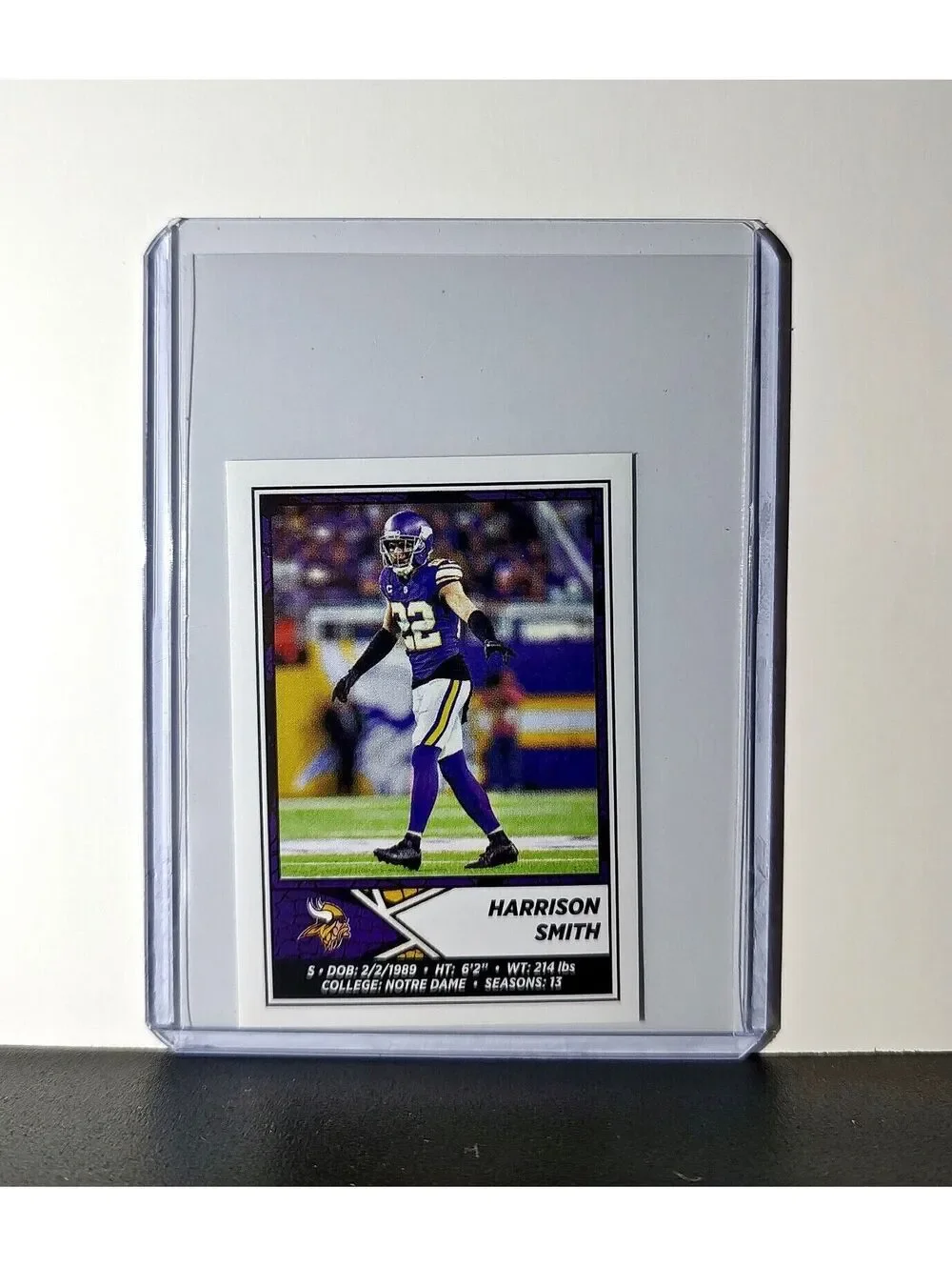 Harrison Smith 2024 Panini NFL Sticker #423 Minnesota Vikings